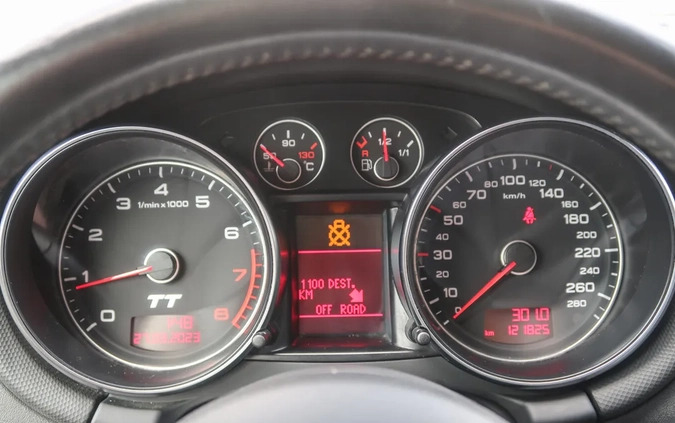 Audi TT cena 29900 przebieg: 121825, rok produkcji 2010 z Ryn małe 742